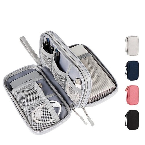 Travel cable organizer bag - cable,