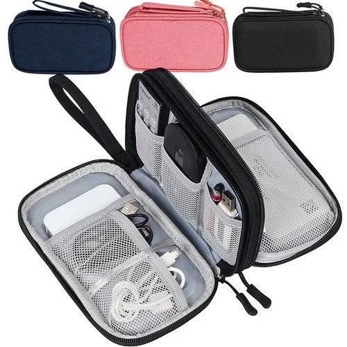 Travel cable organizer bag - travel,