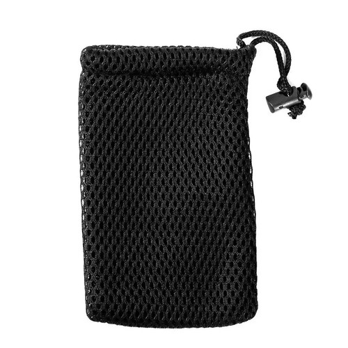 Mesh drawstring storage pouch - drawstring,
