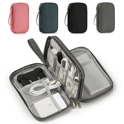 Travel cable organizer bag - travel,