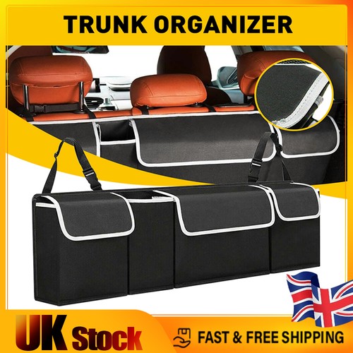 Car boot organiser - organiser, back