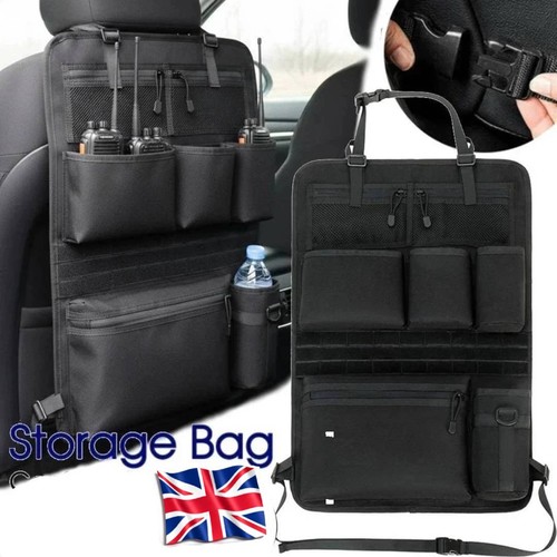 Car seat back - organiser, multi