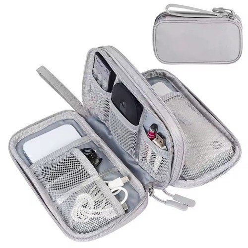 Travel cable organizer bag - cable,