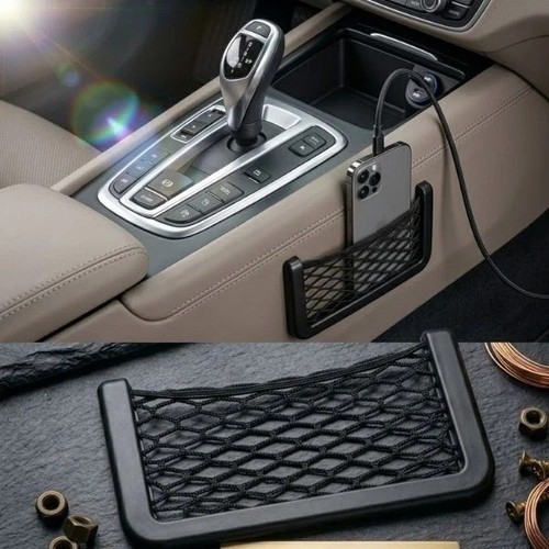 Car seat side storage - bag, mesh