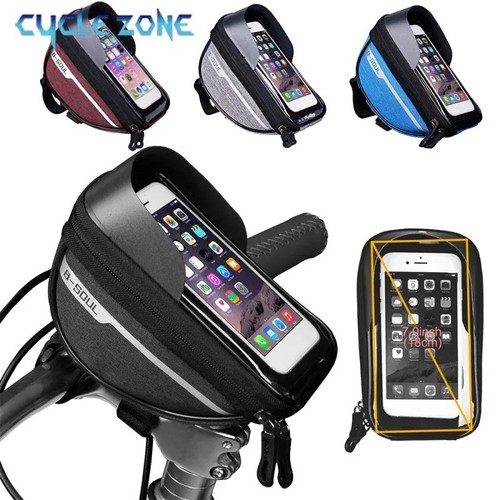 Bike handlebar phone bag touch - phone,