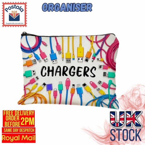 Chargers cable organiser zip - chargers,