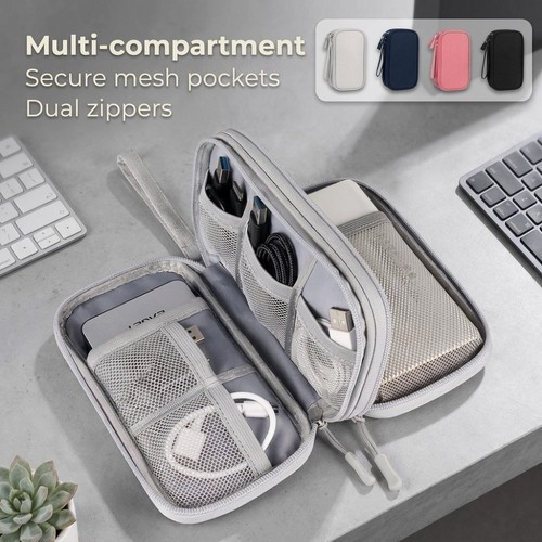 Travel cable organizer bag - travel,
