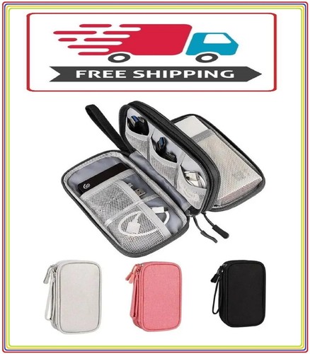 Travel cable organizer bag - organizer,